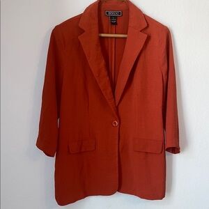 NYC Women's Vibrant Red Blazer